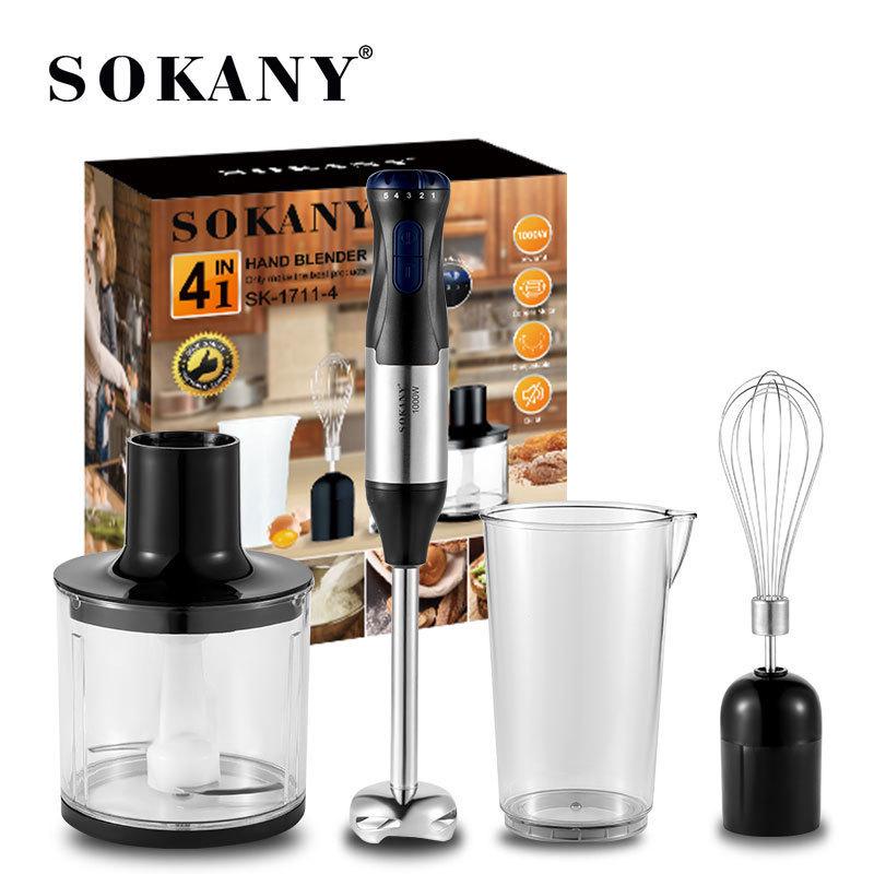 Multifunctional Handheld Baby Food Mixer: 110V US & 220V EU Compatible