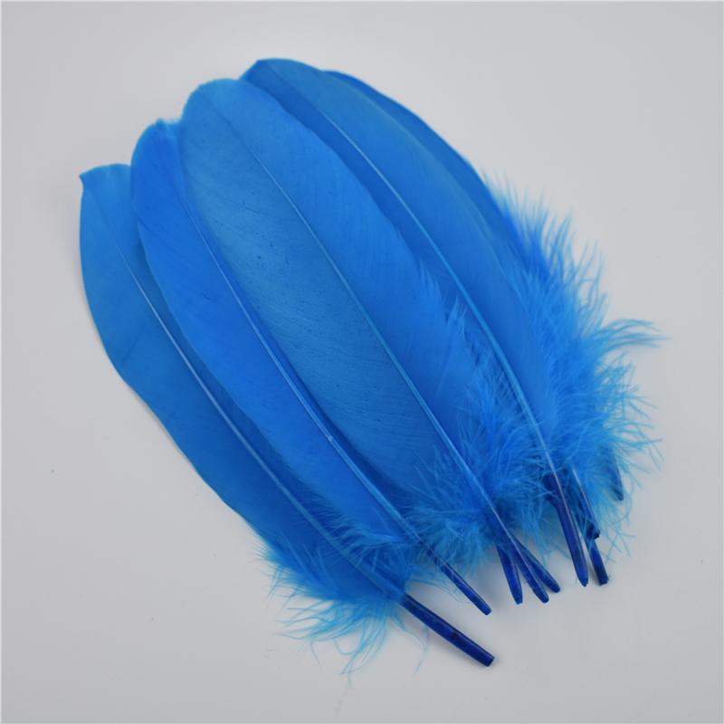 20Pcs Colorful Hard Stick Goose Feather 6-8inch/15-20cm Natural Swan Crafts Plumes  Table Centerpieces Feathers for Decoration