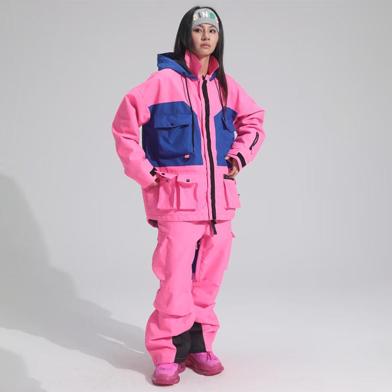 LTVT Couple's Winter Waterproof Ski Suit