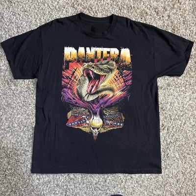 1Pantera Southern Trendkill Serpent T-shirt Heavy Metal Taille S-5XL Réimpression T-shirt Unisexe