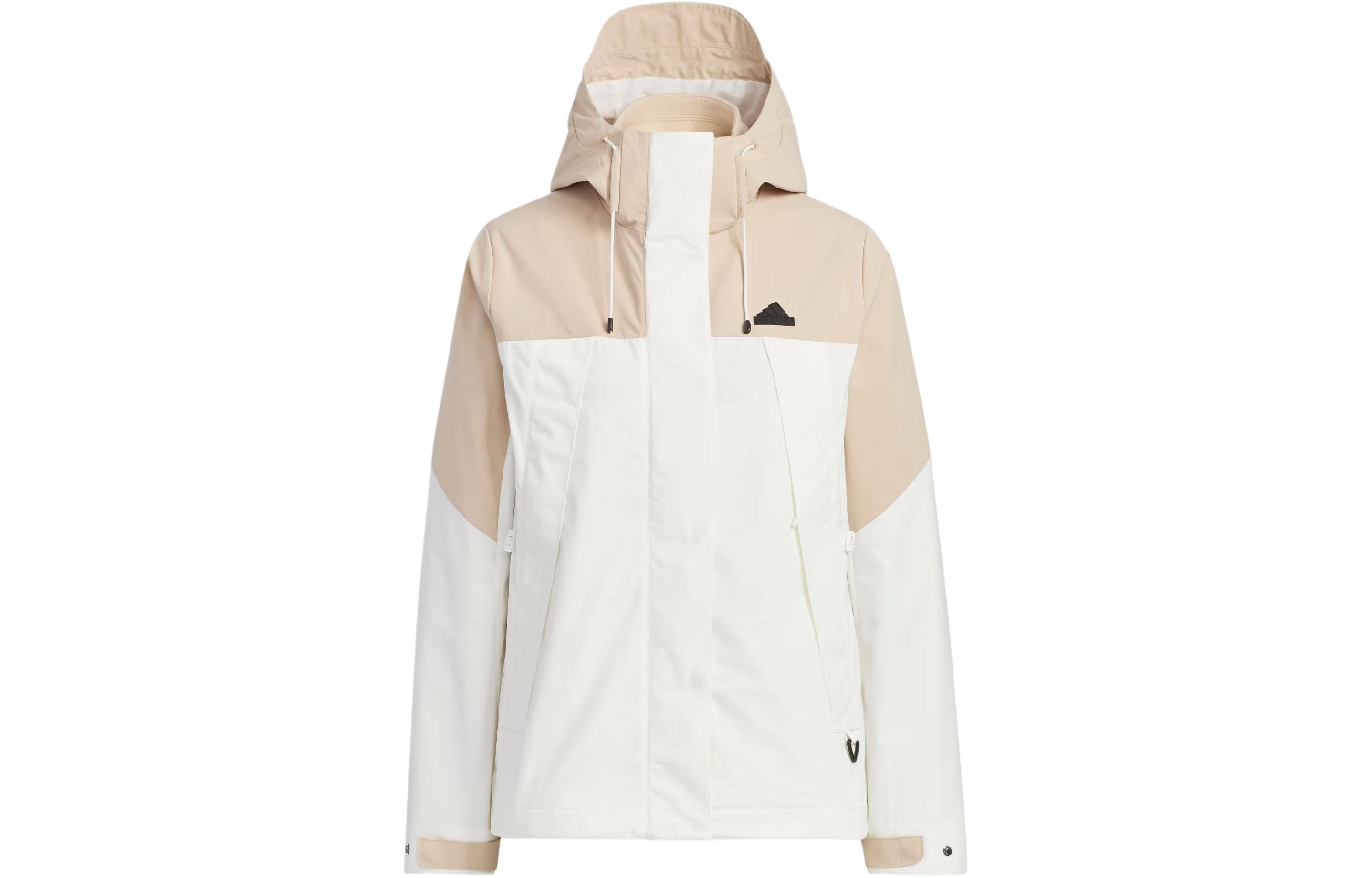 Adidas CITY ESCAPE City Escape 3 in 1 Fleece Jacket Jackets & Coats Women s Jade White JE8589 M