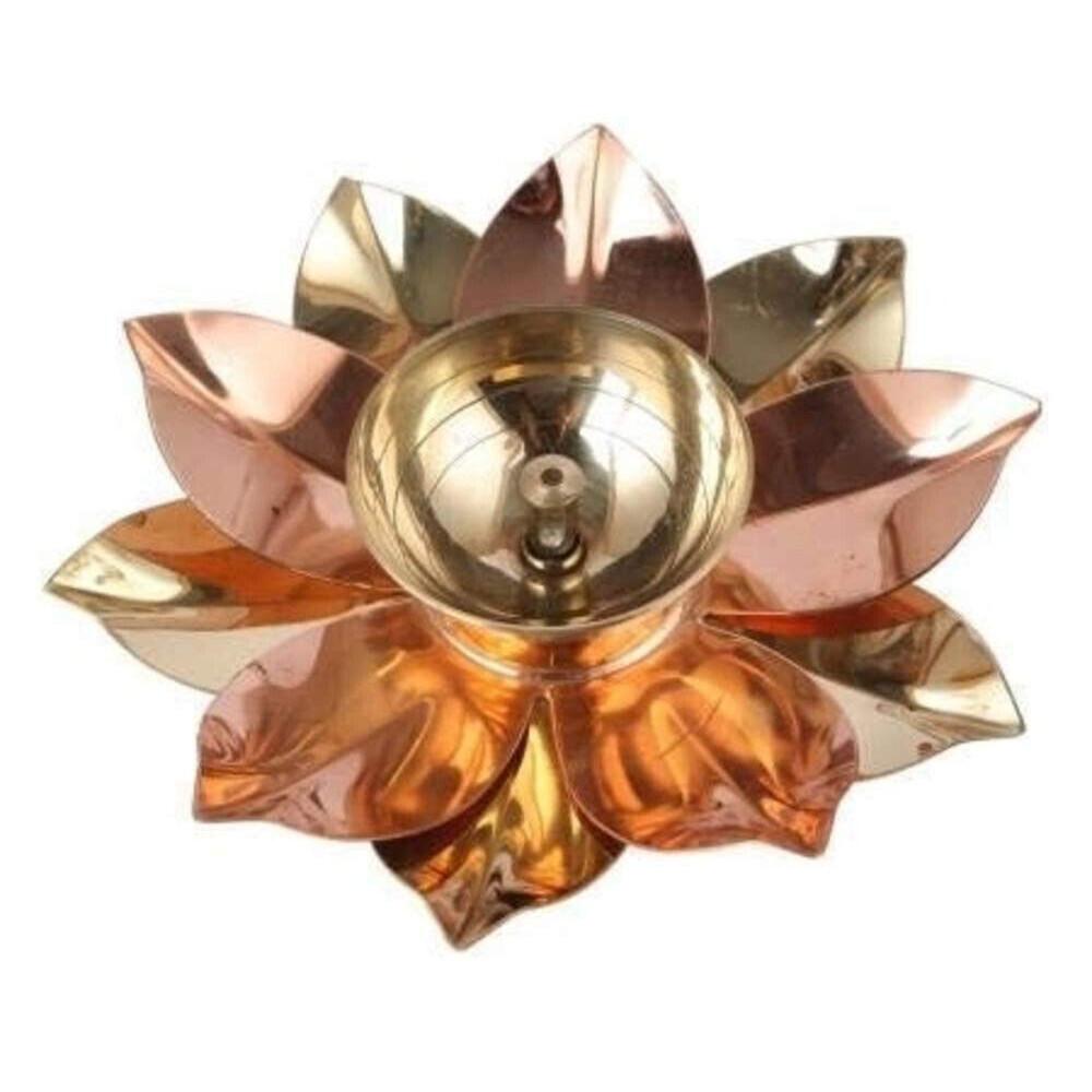 

@ Diya Oil Lamp For Puja Items Gifting Flower Petals Diya h804 MJ-1010-60%OFF