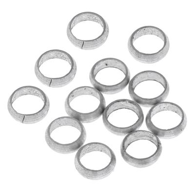 12 stück Dart Sharft Schützen Flüge O Ringe Ersatz Greifer Ring Silber