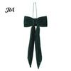 Indoor Festive Wall Decorations Velvet Bow Christmas Decoration, Soft Plush Xmas Tree Elegant Bows for Door Lintels Ornament DIY Wall, Mirror, Wreath,