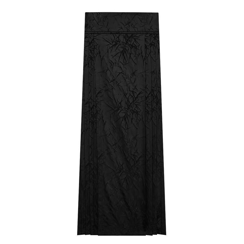 HECO Bamboo Whisper New Chinese Style Celebrity Horse-Face Skirt
