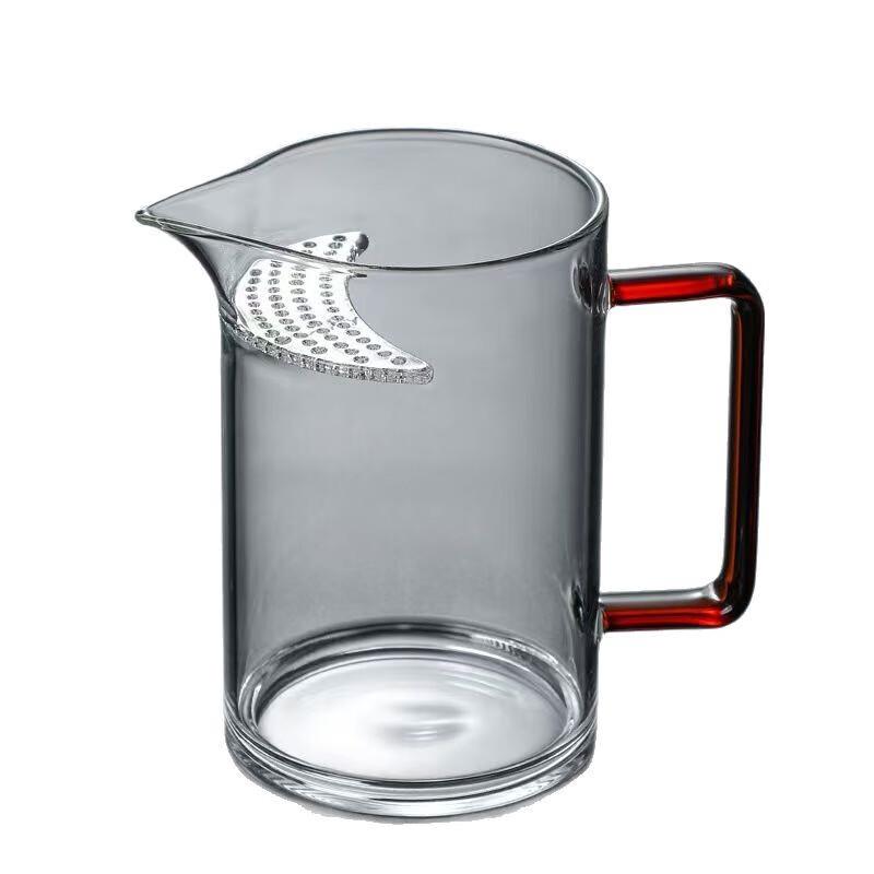 Deou Xingguang High Borosilicate Glass Crescent Fair Cup