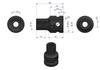 Hexagonal Impact Socket 1/2". 9 . CrMo. DIN 3129. Waryński