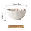 Japanese Ceramic Rice & Noodle Bowl Set