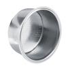 Stainless Steel Coffee Filter Basket Single Wall Silver Coffee Filter Strainer Durable Espresso Filter Basket Coffee Brewing