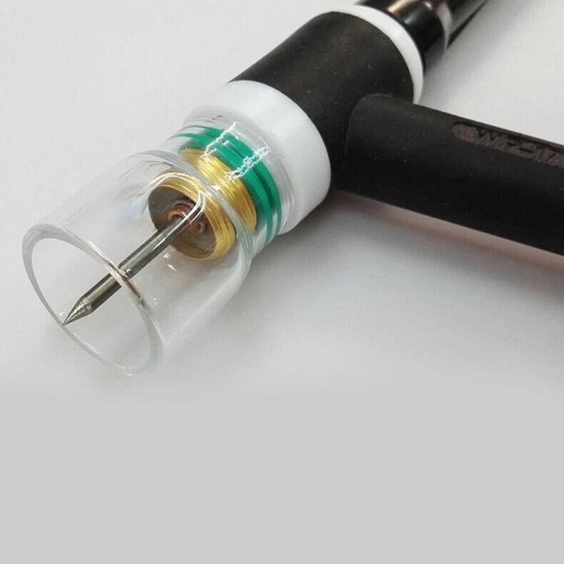 TIG Welding Torch Set Glass Cup Collet Gas Lens 1.6mm/2.4mm Welding Nozzle for WP17 WP18 WP26 Welding Torch
