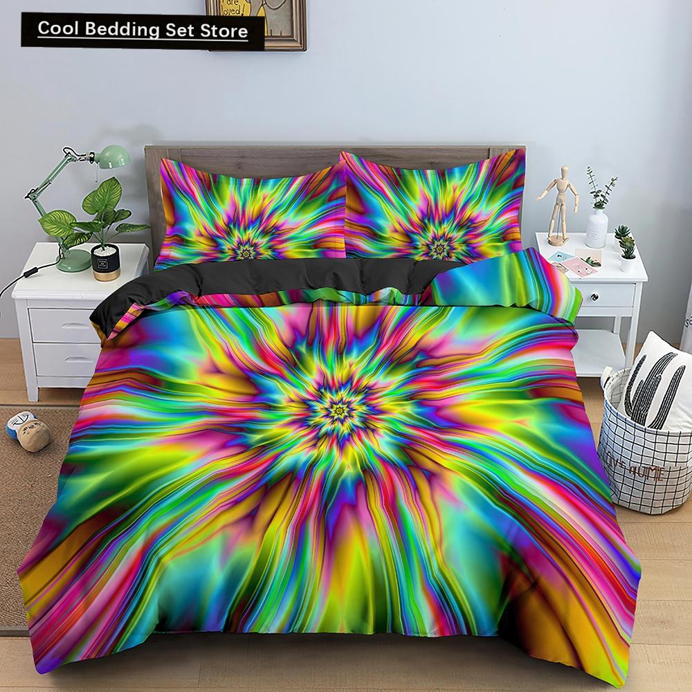 3D Galaxy Duvet Cover King Double Twin Queen Full 2/3pcs Bedding Set Universe Outer Space Themed Starry Polyester Quilt Cover