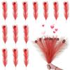 10Pcs Christmas Tree Decorations Picks With Red Ball Xmas Artificial Stems Christmas Home Wreath Craft Decoration Supplies