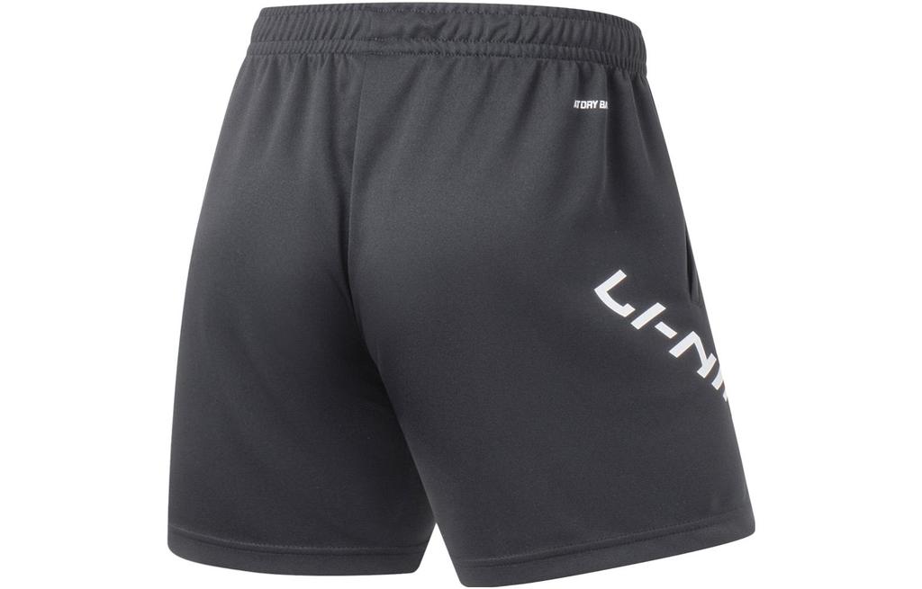 Li Ning Badminton Collection Casual Shorts Unisex Black AAPT059-1