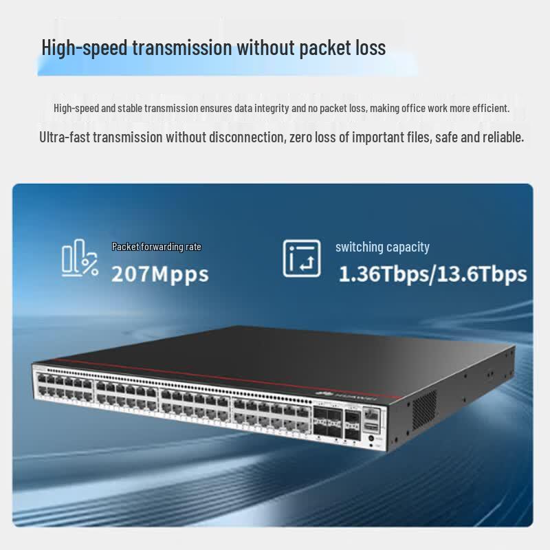 Huawei S5735-S48T4XE-V2 48-Port Gigabit + 4-Port 10GbE Managed Core Switch