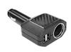 MiraReed ST-1616 Socket Splitter 2.4A 2-Port USB Direct Carbon Black Universal