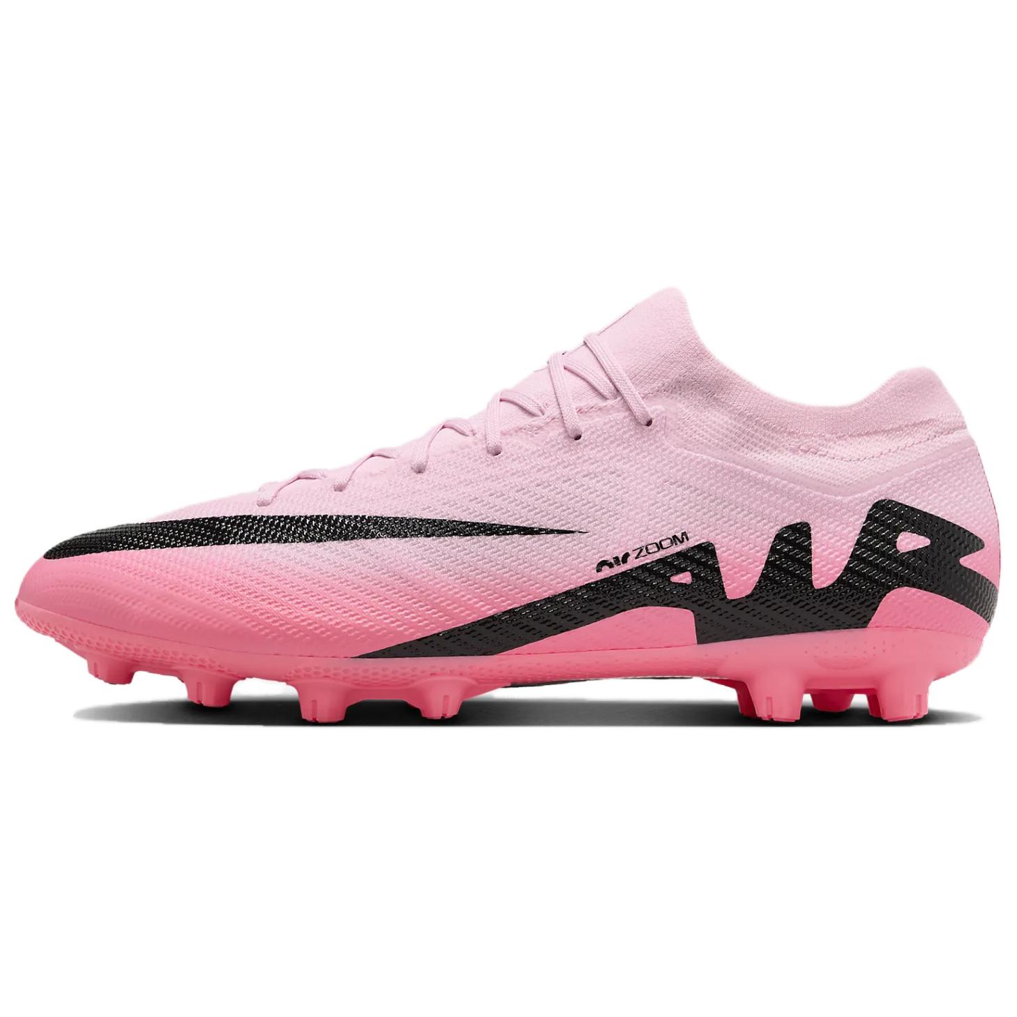 

Nike Mercurial Vapor 15 HG Hard Ground Soccer Shoes Unisex Pink Black Sneakers DJ5602-601 42.5