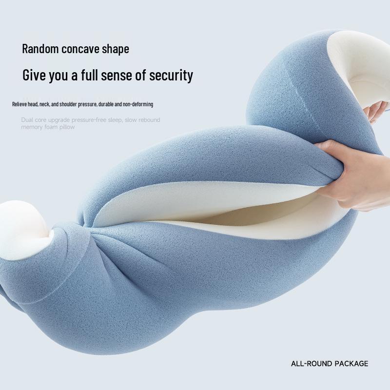 Slow Rebound Deep Sleep Memory Foam Pillow with Neck Support