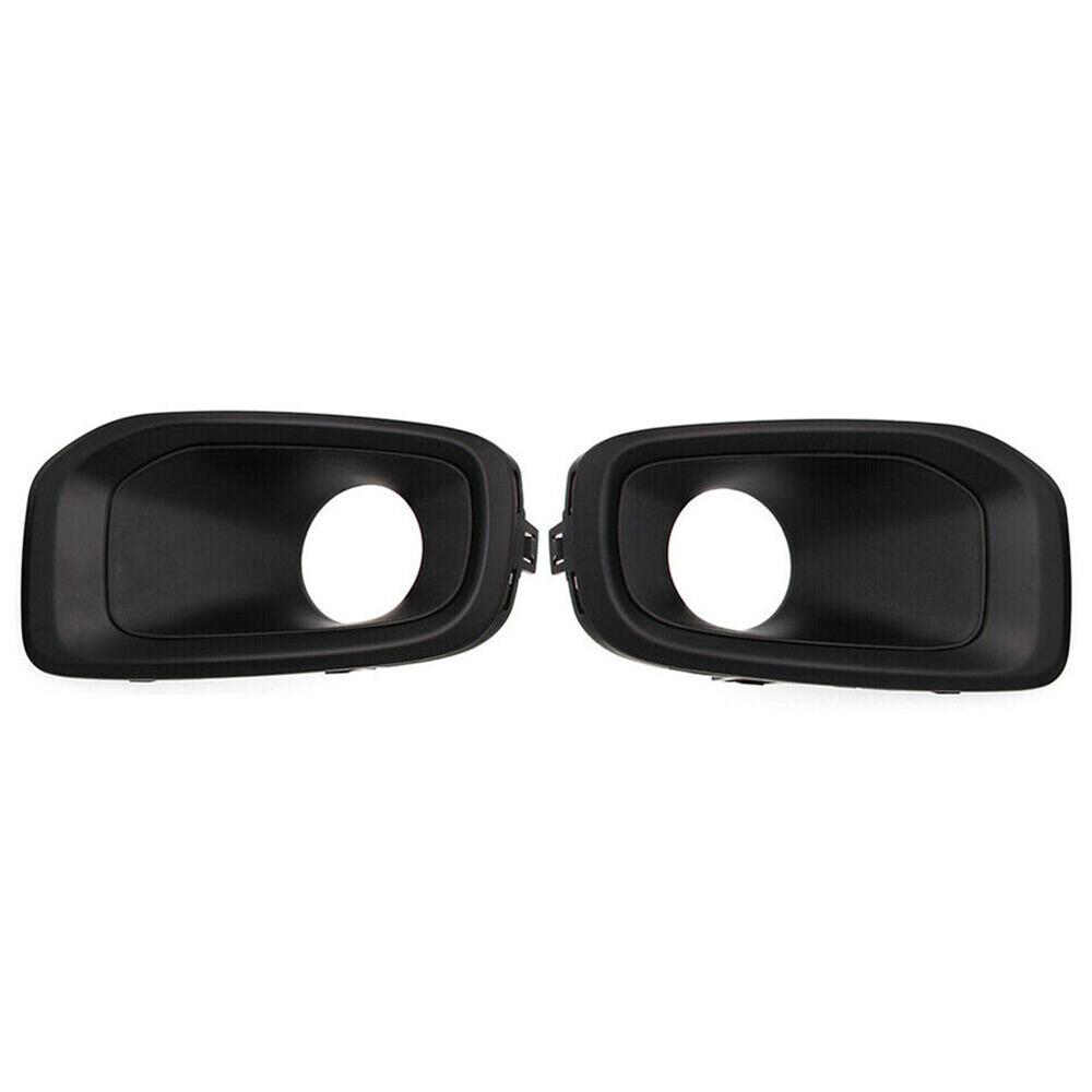2x Front Bumper Fog Light Lamp Bezel Cover For Jeep Renegade 2015 2016 2017 2018