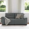VidaXL 2-seater Sofa Dark Grey 140 Cm Fabric 4105308