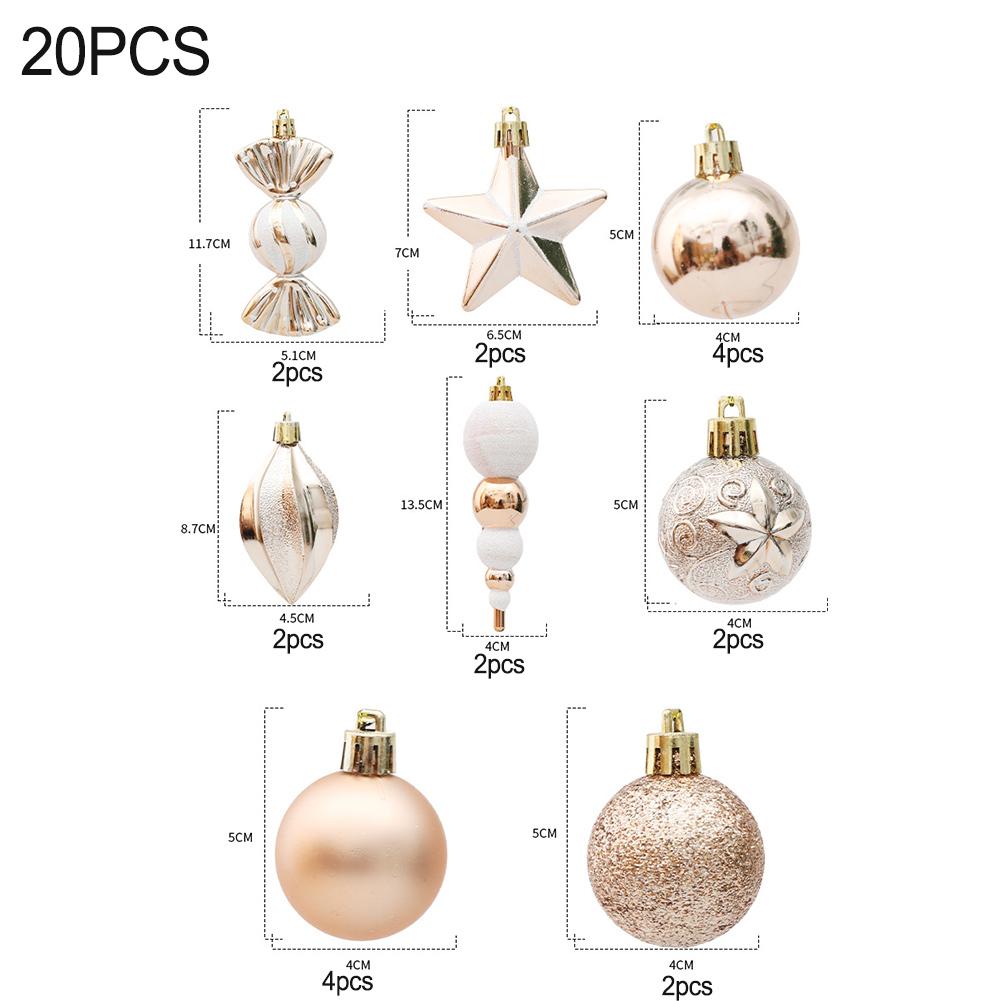 Dekorationen Weihnachtskugel Für Feiertags-Hausanhänger