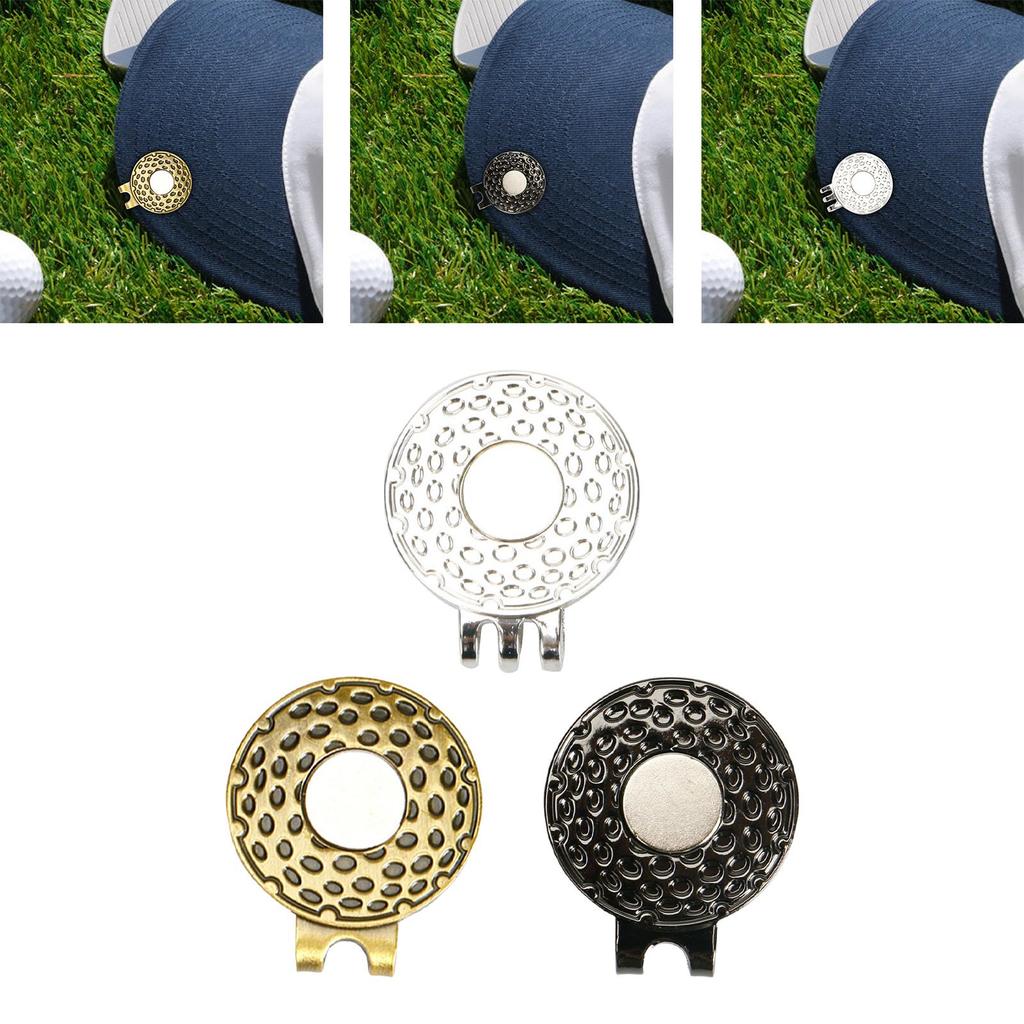 Golf Hat Clip Without Ball Marker Mark Tool for Gloves Bags