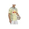 Adidas New York Red Bulls 23/24 Home Jersey Pearl Citrine Men Streetwear HI1868