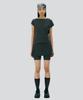 Collect Transitional Wrap Skirt Biker Shorts Women (Dark Grey)
