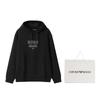 EMPORIO ARMANI Logo Embroidered Drawstring Hoodie 6D1MD2-1JWPZ-00B6