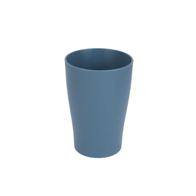 

Кружки из пшеничной соломы - Бытовые стаканы для умывальника - Стаканы для зубных щеток для пар - Простые стаканы для зубных щеток для студентов - Пластиковые стаканчики для зубных паст 280ml синий