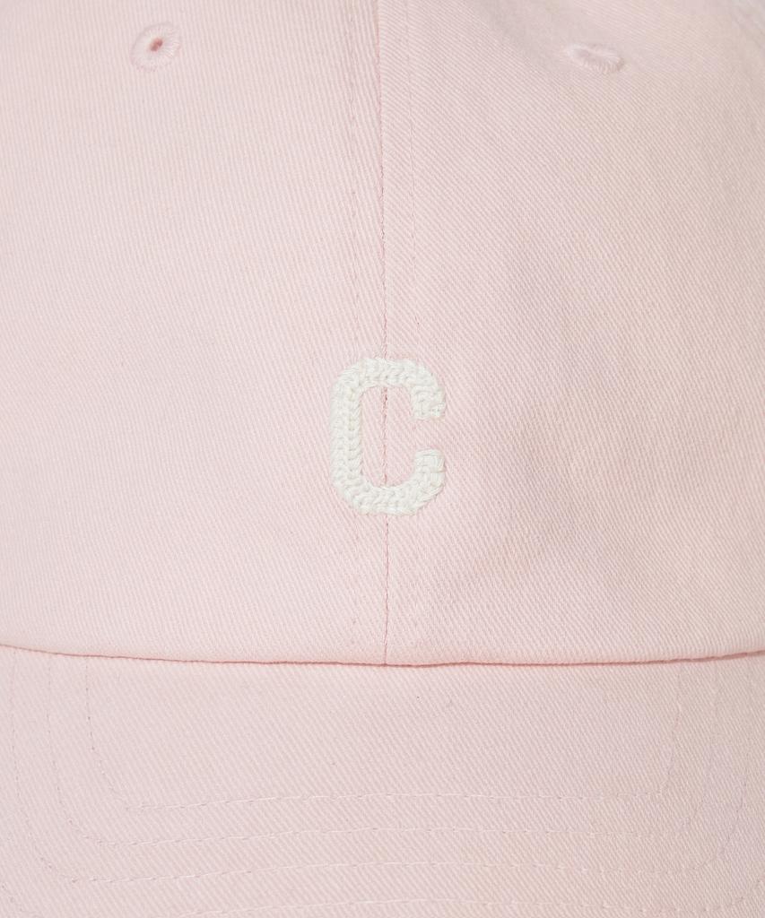 COVERNAT Small C Logo Flat Embroidery Standard Fit Ball Cap Pink