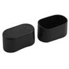 10 Pcs Rubber Chair Leg Cap Oval Covers Table Feet Table End Cap Covers Floor Protectors Furniture Leveling Feet Home Decor