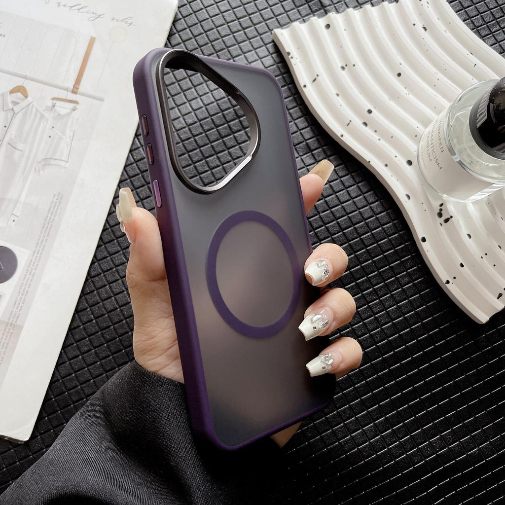 Huawei Pura70 No-yellowing Phone Case, PurA70 Pro+ Strong Magnetic High-end Business Protective Case