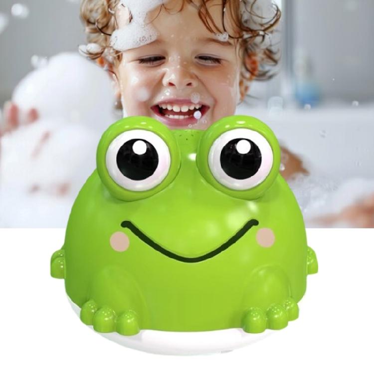 Baby Bath Time Frogs Toy Electric Water Sprayer Bright Flashing Light Water Sprinkler For Children Indoor Fun Entertainment
