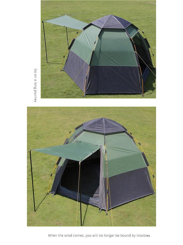 Tragbares Automatikzelt: Winddicht, Regendicht, Sonnenschutz für Outdoor-Camping