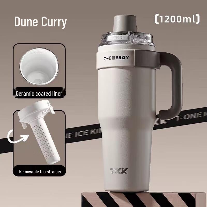 TKK 1200ML Large Capacity One-Key Open Thermos