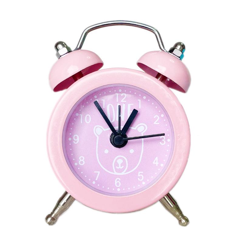 Réveil en Métal Quartz 5cm pour Enfants avec Cadran & Logo Personnalisables
