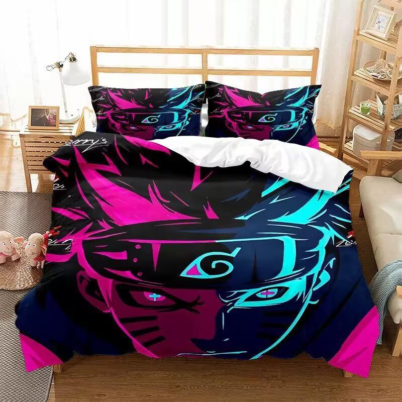 

Three-Piece Quilt Cover 3D Digital Printing Bedding Home Textile Three-Piece Set 135 * 200 (two-piece set)
