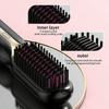Wireless Hair Straightener Brush Heating Hot Comb Electric Hair Straightening Curly Multifunctional Iron Brush Comb Curler