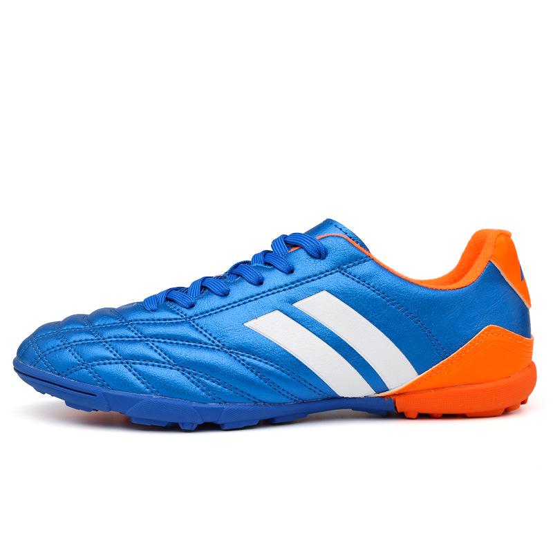 Scarpe da Calcio Basse Tf Chiodi Spezzati Erba Sintetica Ragazzi e Ragazze Adolescenti Studenti Antiscivolo Scarpe da Allenamento Competizione