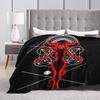 Comics Witchcraft Red Sokovian Witch  Blanket Soft Warm Flannel Throw Blanket Plush for Bed Living room Picnic Travel Home Sofa
