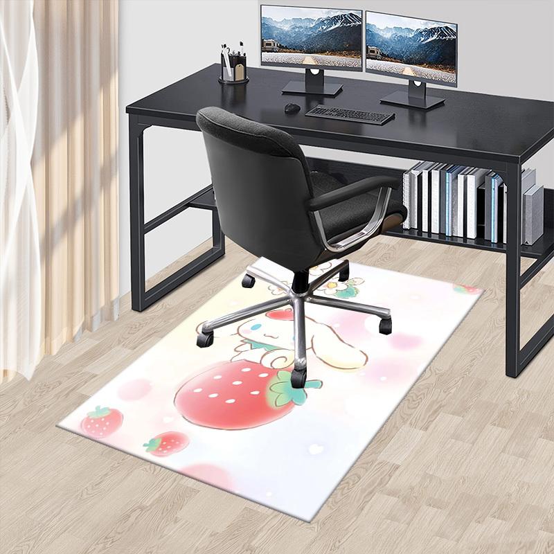 Anime Cartoon Design Chair Mat - Non-Slip Carpet for Office Chairs, Home Decor, Living Room, Bedroom, Game Room & Dormitory (Seasonal Gift).E045 60cm by 90cm