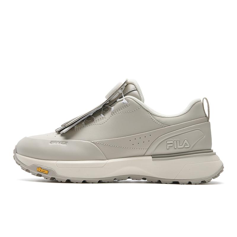 FILA Golf Series GF Drivex 1+ Stylish Simple Sports Comfortable Knob Shock Absorption Non-Slip Wear-Resistant Low-Top Golf Shoes A12W611712FBG 36