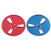 1/4 7 Inch Empty Tape Reel 3 Hole Aluminum Alloy Universal Open Reel Sound Tape Empty Disc for ReVox