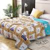 Summer Cooling Blanket Single Double Air Conditioner Thin Multi-layer Yarn Cotton Towel Blanket Comfort Blanket