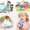 Graziosi set di veicoli Push & Go a doppia direzione per regali per bambini piccoli, confezione da 3