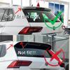 Per Volkswagen Tiguan MK2 TSI TDI 2017-2023 Ala sul Tetto Spoiler Posteriore di Alta Qualità Copertura Trim Splitter Stile R-Line Kit Carrozzeria
