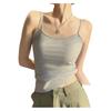 Langsha Women's Slim Fit Small Strap Vest Summer 2026 New Sleeveless Backless Outerwear Base Shirt