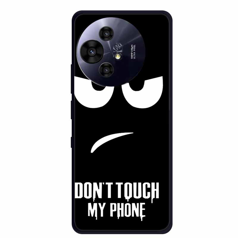 For TCL 50 Pro NxtPaper 5G Case Black Silicone Cover for 50 Pro NxtPaper Protective Shell Coque for TCL 50 NxtPaper 5G TPU Cases
