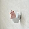 Cute Pig Figurine on The Toilet - a Whimsical Bathroom Desk Decoration That Relieves Stress And Serves As an Exquisite Ornament