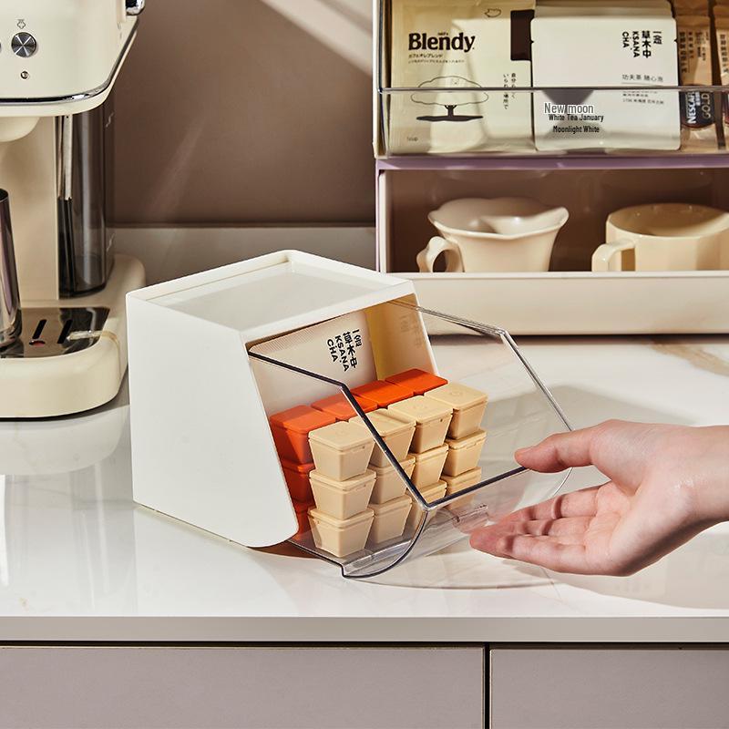 Wall-Mounted Multi-functional Kitchen Basket for Scallions, Ginger & Garlic Storage